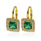 Descubre la elegancia y exclusividad de nuestros aretes Green lady square, elaborados con oro de 18K por Joyería Caracas. Con garantía de por vida, estos aretes son la elección perfecta para la mujer sofisticada y exigente que busca calidad y estilo en sus accesorios.