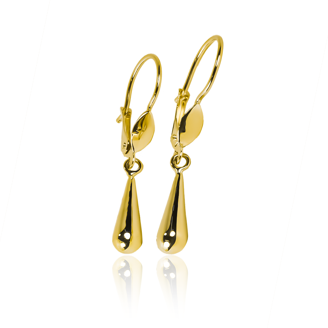 Déjate seducir por la elegancia y exclusividad de nuestros Aretes Lágrima lisa de Oro 18K. Hechos por Joyería Caracas, estos aretes no solo son un accesorio, sino también una obra de arte. Con garantía para toda la vida, estos aretes serán tu compañero fiel en todas las ocasiones.