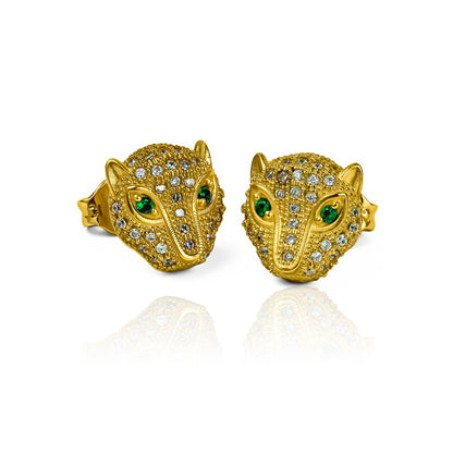 Elegantes y exclusivos, los Aretes Leopardo Campeón en oro 18K son una obra maestra de Joyería Caracas. Estos aretes no solo te brindan un look sofisticado, sino también una garantía para toda la vida. Conviértete en una campeona del estilo con estos aretes de leopardo.