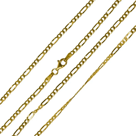 cadena cubana 3x1 de 60cm es una adición impresionante a cualquier conjunto. Confeccionada en oro de 18k por la prestigiosa Joyería Caracas, su diseño elegante y duradero seguro le dará un toque de lujo y sofisticación a tu estilo.