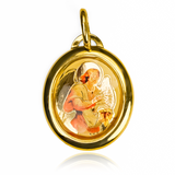 Nuestra joyería presenta el increíble Dije Arcángel Uriel I. Con su impresionante diseño en oro 18K, esta pieza de Joyería Caracas es perfecta para aquellos que buscan lujo y calidad. Con una garantía para toda la vida, este dije es mucho más que una joya, es una inversión en estilo y exclusividad.