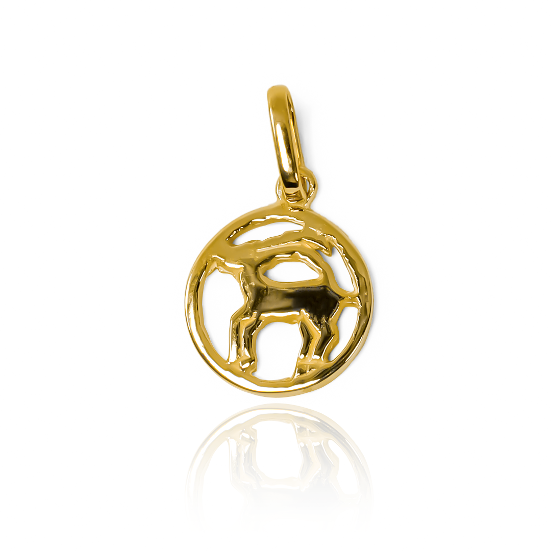 Descubre la elegancia y sofisticación del Dije Aries bañado en oro de 18K de Joyería Caracas. Con garantía de por vida, esta pieza exclusiva será el complemento perfecto para cualquier atuendo. Haz una declaración de estilo con el Dije Aries.