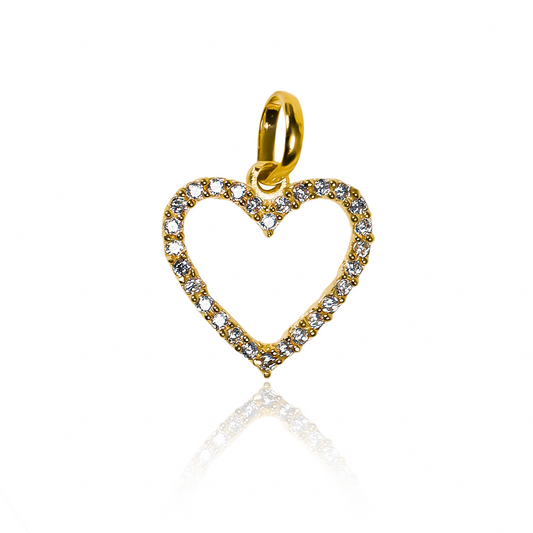 Descubre la belleza y elegancia de nuestro Dije Corazón con cristales M -JT. Hecho con Oro 18K de la prestigiosa Joyería Caracas, este dije es una verdadera obra de arte. Además, con nuestra garantía de por vida, podrás disfrutar de su belleza por siempre. Una joya exclusiva para las personas más refinadas.