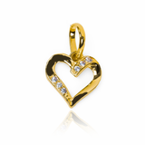 Descubre el romance y elegancia con nuestro Dije Corazón francés en oro 18K de Joyería Caracas. Con su diseño exclusivo y garantía para toda la vida, este dije es perfecto para expresar tu amor eterno. Una joya de lujo para tu colección.