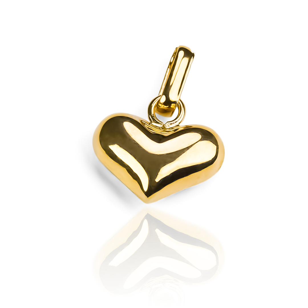 Descubre el verdadero significado del amor con nuestro Dije Corazón soplado M JT hecho de Oro 18K. Diseñado por Joyería Caracas, este dije representa la durabilidad y belleza de tu amor. Con una garantía para toda la vida, es el regalo perfecto para demostrar tu amor eterno.