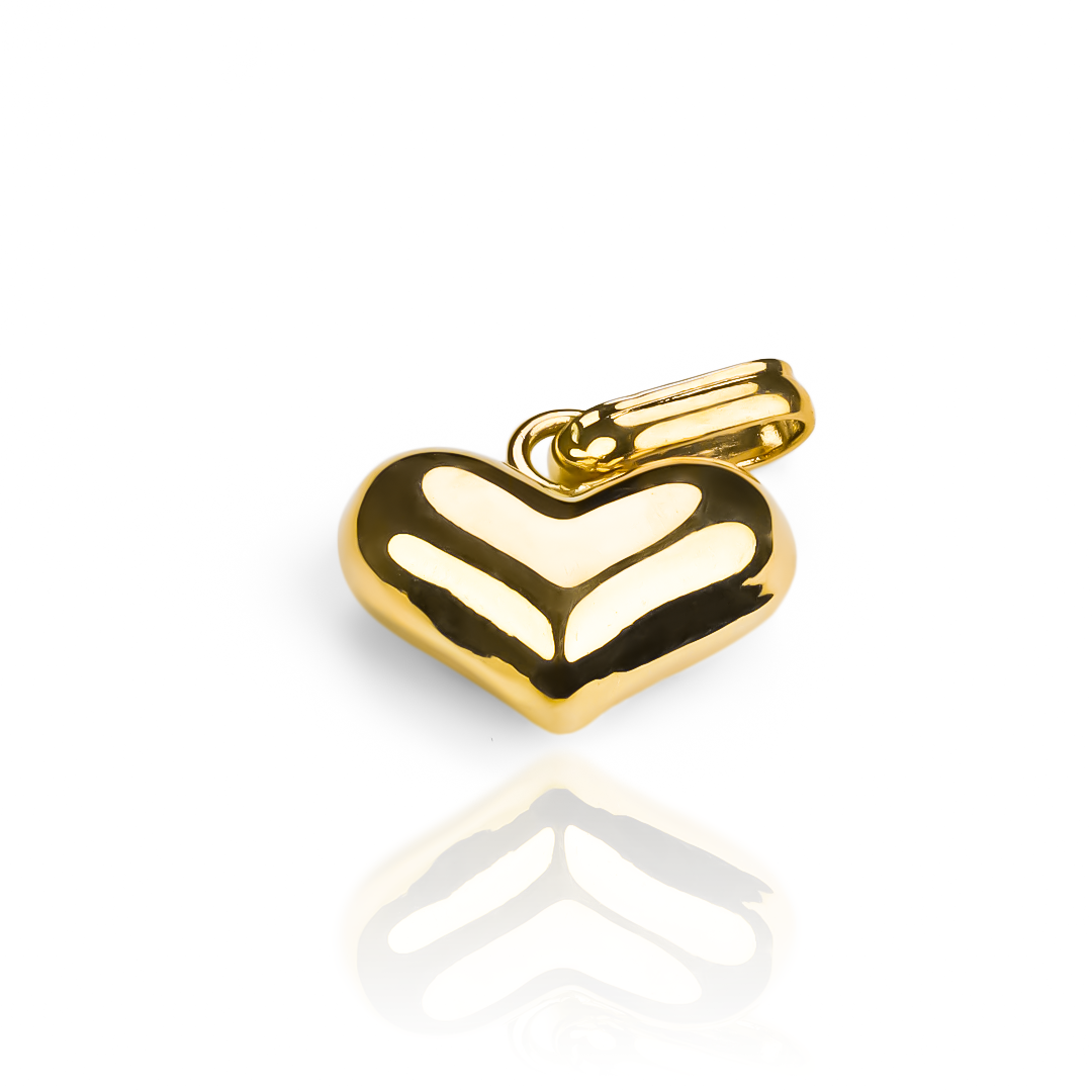 Descubre el verdadero significado del amor con nuestro Dije Corazón soplado M JT hecho de Oro 18K. Diseñado por Joyería Caracas, este dije representa la durabilidad y belleza de tu amor. Con una garantía para toda la vida, es el regalo perfecto para demostrar tu amor eterno.