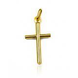 Eleva tu estilo con nuestro Dije Cruz de tubo MI. Confeccionado en Oro 18K por la exclusiva Joyería Caracas, este dije exuda elegancia y sofisticación. Además, con nuestra garantía para toda la vida, aseguramos que este dije será una adición atemporal a tu colección de joyas.