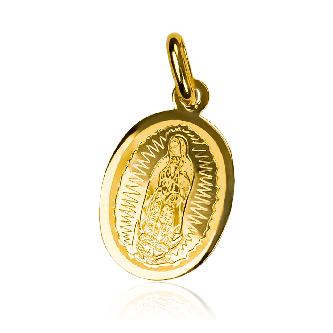 Descubre el lujo y la elegancia con el Dije Guadalupe Laser S I de Oro 18K. Diseñado por Joyería Caracas con la más alta calidad, este dije es una verdadera obra de arte. Con garantía para toda la vida, será una pieza exclusiva y duradera en tu colección de joyas.