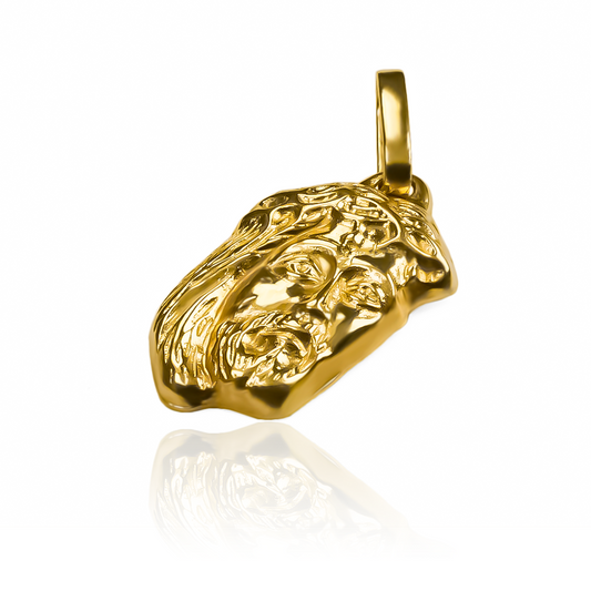 Expresa tu estilo con Dije Rostro M I E, un símbolo de elegancia y originalidad. Elaborado en oro 18K por Joyería Caracas. Garantía de por vida para asegurar su calidad y exclusividad.