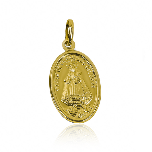 El Dije Virgen dela caridad Oval I es una pieza de joyería exclusiva de la marca Joyería Caracas, elaborada en oro 18K y con garantía para toda la vida. Lleve consigo la elegancia y protección de la Virgen de la caridad con este dije de diseño único. Una verdadera obra de arte para llevar siempre con usted.