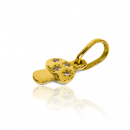 ¡Lleva la elegancia contigo con el Dije mini Hongo JT de oro 18K de Joyería Caracas! Con su garantía de por vida, este dije es una inversión atemporal que te acompañará en cada ocasión especial. Haz una declaración de estilo con este accesorio exclusivo.