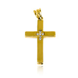 Dije blessed cross I oro 18k, joyería Caracas