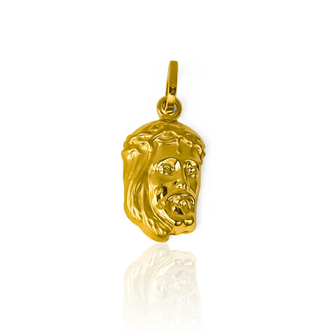 Dije Rostro S I, un símbolo de elegancia y originalidad. Elaborado en oro 18K por Joyería Caracas. Garantía de por vida para asegurar su calidad y exclusividad.