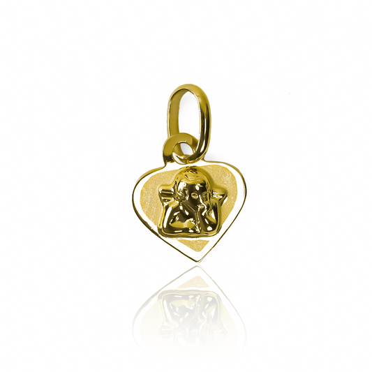 Descubre el encanto y la elegancia de nuestro Dijes Corazón Angelito I. Fabricado en Oro 18K por Joyería Caracas, este dije es una verdadera obra de arte. Con acabados exclusivos y garantía para toda la vida, es la elección perfecta para aquellos que buscan lo mejor en joyería de lujo.