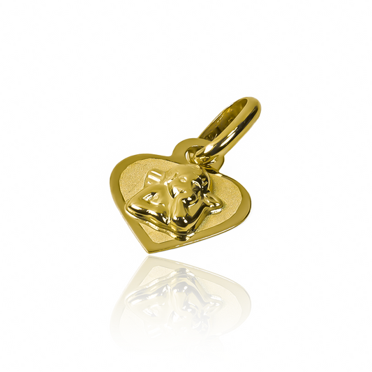 Descubre el encanto y la elegancia de nuestro Dijes Corazón Angelito I. Fabricado en Oro 18K por Joyería Caracas, este dije es una verdadera obra de arte. Con acabados exclusivos y garantía para toda la vida, es la elección perfecta para aquellos que buscan lo mejor en joyería de lujo.