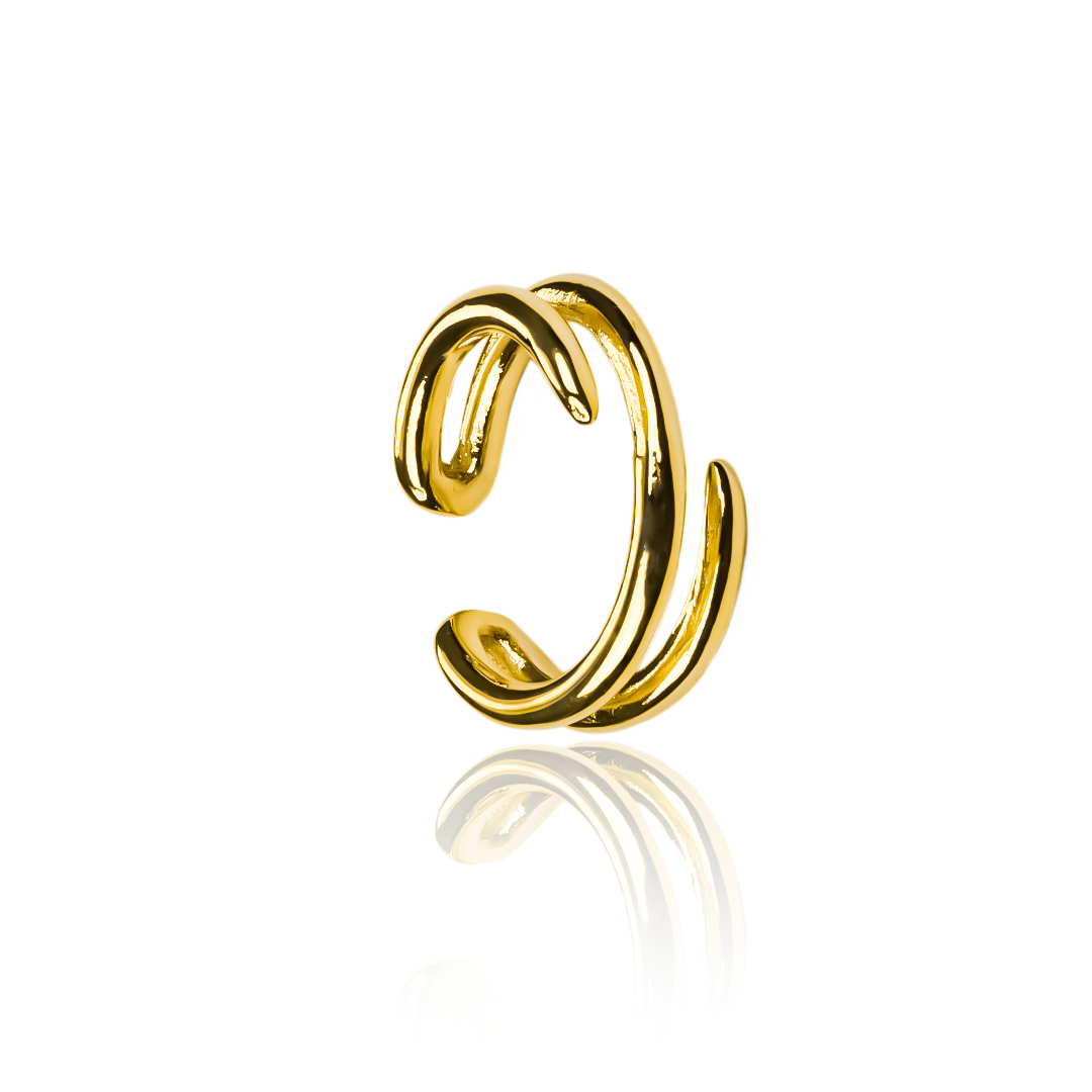 Luce elegante con esta joya de oro de 18K. El Earcuff stick de Joyería Caracas te asegura un toque de lujo en cualquier ocasión. Con garantía para toda la vida, es una inversión en estilo y calidad.