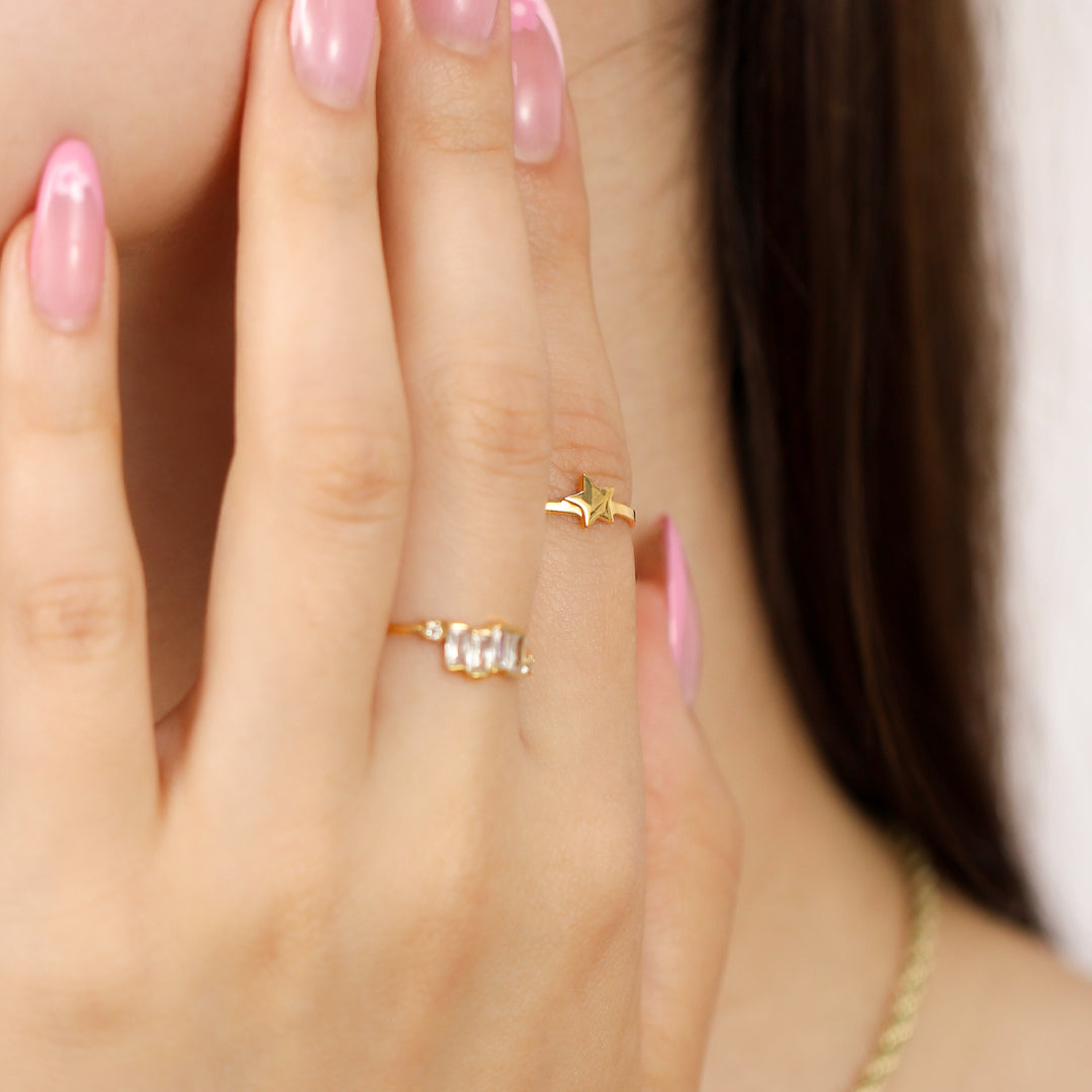 Anillo small star ring