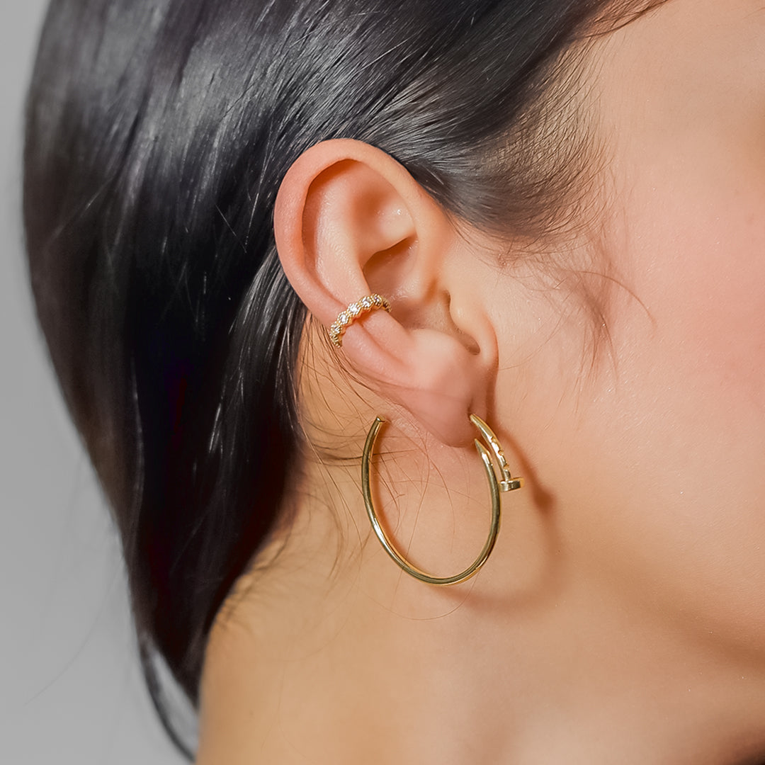 Earcuff hexagon I