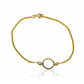 Descubre la belleza y la elegancia de la Pulsera Bismarck - Aro sin fin en oro 18K. Con el sello de calidad de Joyería Caracas y garantía de por vida, esta pulsera es un accesorio de lujo para toda la vida. Atemporal y exclusiva, es el complemento perfecto para un estilo sofisticado.