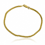 Descubre la elegancia y exclusividad de nuestra Pulsera Bismarck S thin 2. Realizada en oro 18K, esta joya de Joyería Caracas es sinónimo de estilo y sofisticación. Además, cuenta con una garantía para toda la vida, asegurando su calidad y durabilidad. Hazte con esta pulsera y añade un toque de lujo a tu look.