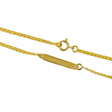 Descubre la elegancia y exclusividad de la Pulsera Bismarck corazón alto S. Elaborada en Oro 18K por Joyería Caracas, esta pulsera es una verdadera obra de arte. Su diseño único de corazón alto te hará destacar en cualquier ocasión, con garantía para toda la vida.