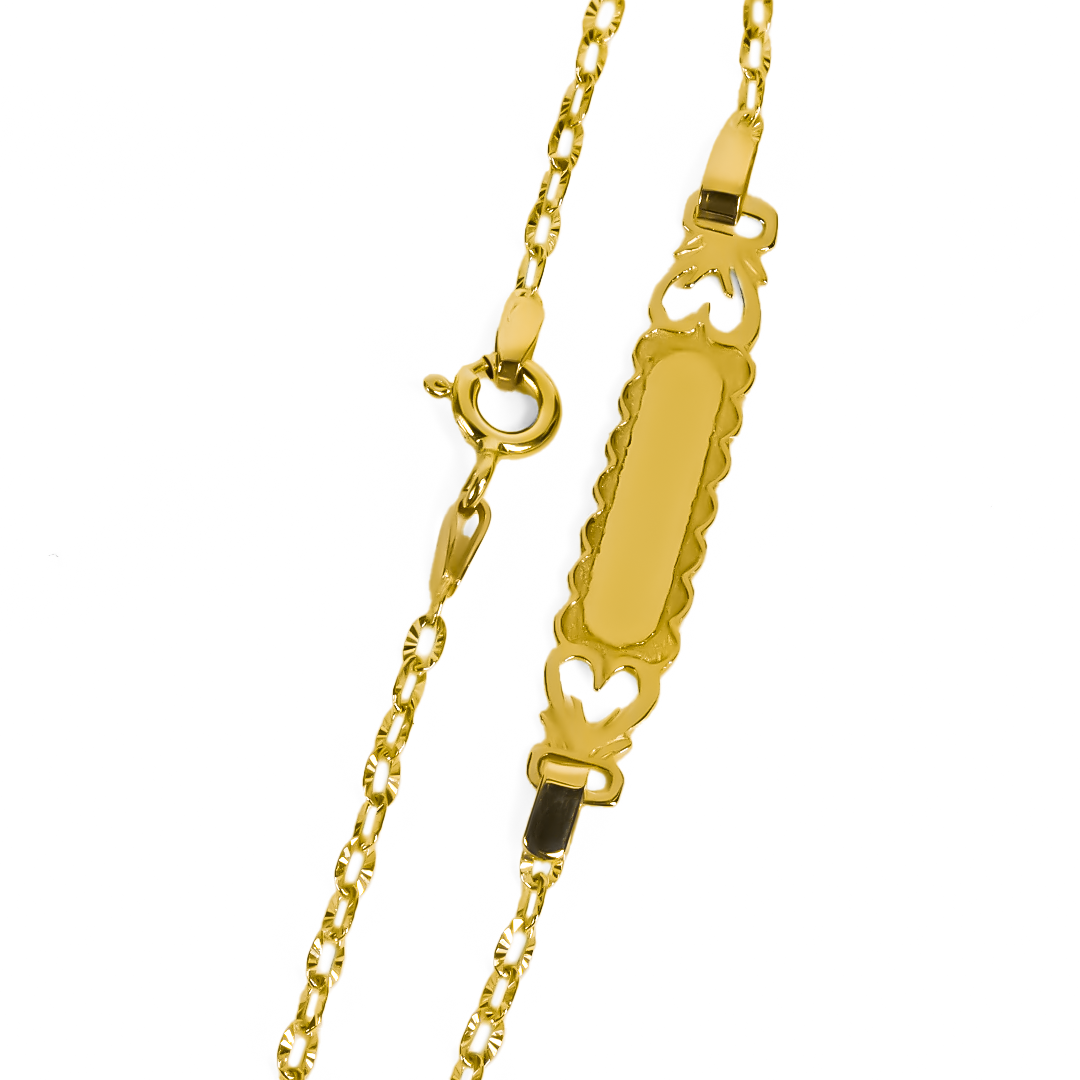 Descubre la elegancia eterna de la Pulsera Classic Nube M. Hecha de oro 18K y creada por la prestigiosa Joyería Caracas, esta pulsera es un símbolo de lujo y estilo. Con garantía de por vida, es una inversión que perdurará en el tiempo.