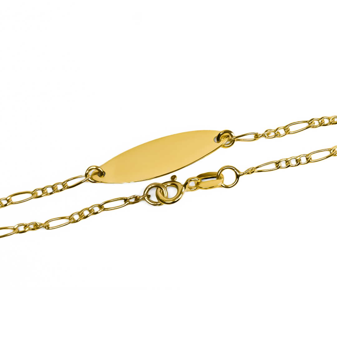 Déjate llevar por el lujo y la sofisticación de nuestra Pulsera Cubana 3X1 Oval lisa. Hecha de Oro 18K y diseñada por Joyería Caracas, esta pulsera es sinónimo de elegancia y exclusividad. Con garantía de por vida, es la pieza perfecta para complementar tu estilo.