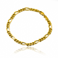 Eleva tu estilo con nuestra Pulsera Cubana 3x1 21 L, confeccionada en oro 18K de la prestigiosa Joyería Caracas. Con diseño exclusivo, brillo incomparable y garantía de por vida, esta pulsera es el complemento perfecto para cualquier look sofisticado y elegante.