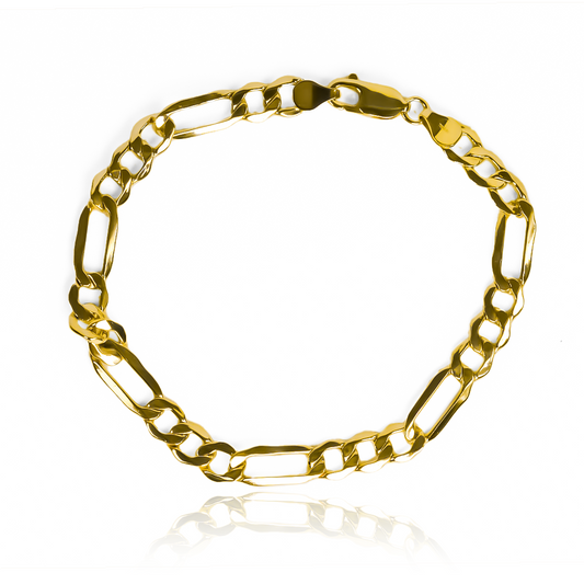 Descubre la elegante Pulsera Cubana 3x1 XL I, hecha con Oro 18K y diseñada por Joyería Caracas. Con su garantía de por vida, esta pulsera es una inversión atemporal que te permitirá lucir siempre sofisticado y exclusivo.