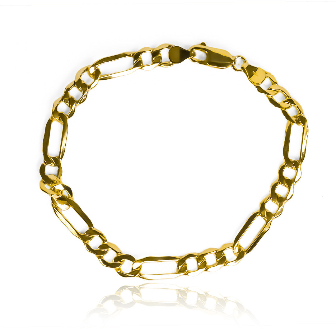 Descubra la elegancia y el lujo de la Pulsera Cubana 3x1 XXL I. Hecha con oro de 18K por Joyería Caracas, esta pulsera no solo es una declaración de estilo, sino también una inversión para toda la vida con nuestra garantía de por vida. Adorne su muñeca con esta pieza exclusiva y sofisticada.