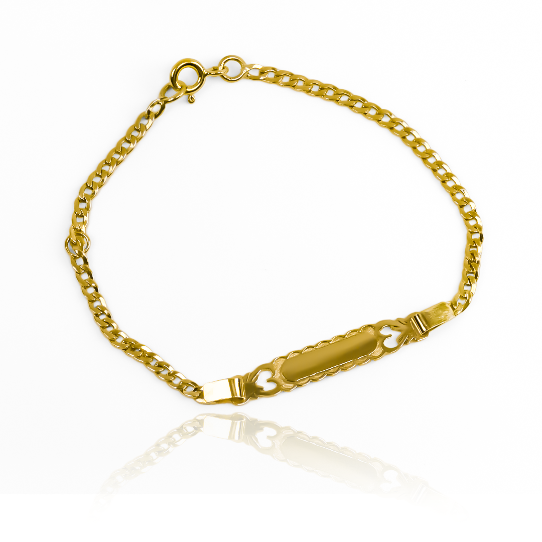 ¡Destaca con la pulsera Cubana Style Nube M de Joyería Caracas! Hecha con oro de 18K y con garantía de por vida, esta pulsera es un símbolo de elegancia y exclusividad. Luce como una verdadera obra de arte y lleva contigo un accesorio que perdurará para siempre.