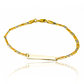 Haz una declaración audaz con nuestra Pulsera Escalera Plana 3 oros L de oro 18K de la prestigiosa Joyería Caracas. La elegancia atemporal y la garantía de por vida te harán sentir exclusiva y única. Luce esta pieza lujosa que refleja tu estilo sofisticado y atrevido.