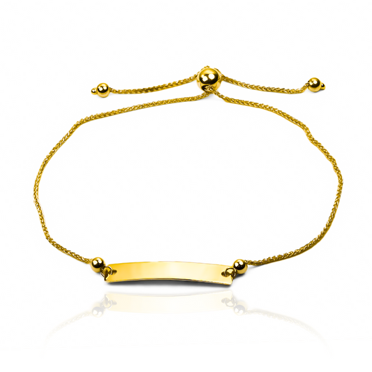 Luce elegante y sofisticado con nuestra Pulsera Esclava cierre de esfera I, hecha de Oro 18K y diseñada por Joyería Caracas. Con su cierre de esfera único, esta pulsera será una pieza atemporal en tu colección. Además, cuenta con garantía de por vida para tu tranquilidad.