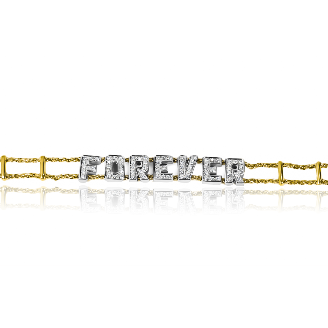 La Pulsera Ladder forever es una verdadera joya de oro 18K de la reconocida Joyería Caracas. Con su diseño único y elegante, te acompañará por siempre con su garantía de por vida. Haz una declaración de lujo con esta exclusiva pulsera.