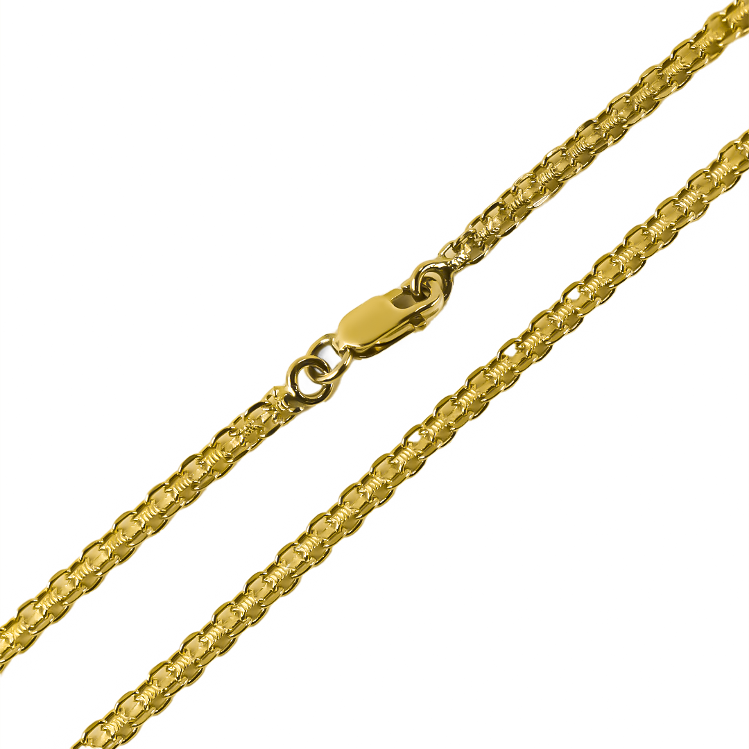 La pulsera Bismarck S delgada es una verdadera joya de Oro 18K de la prestigiosa Joyería Caracas. Con garantía para toda la vida, es el accesorio perfecto para una mujer elegante y sofisticada como tú. Resalta tu estilo con esta pieza exclusiva y atemporal.