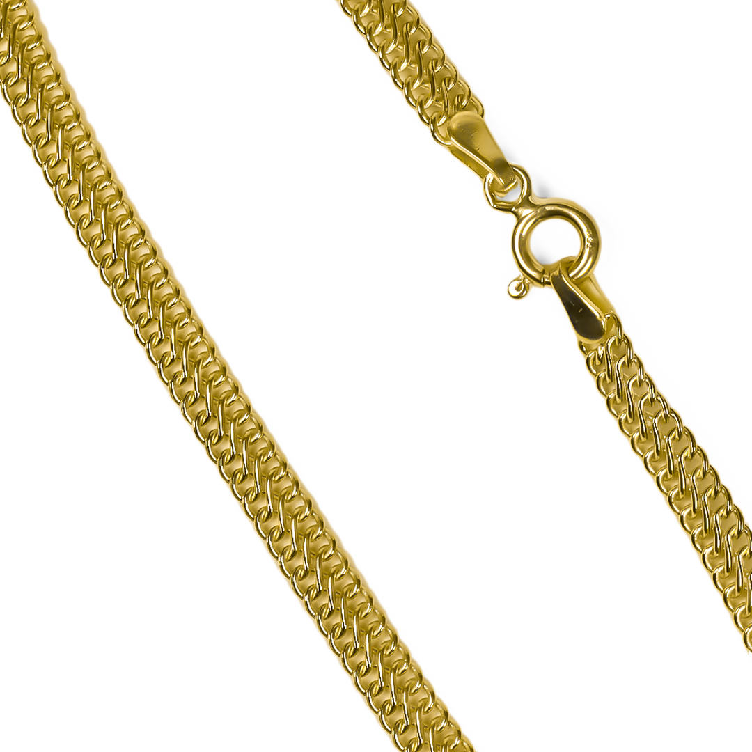 Descubra la elegancia y el lujo de la Pulsera Saduza SS I. Hecha de Oro 18K y diseñada por Joyería Caracas, esta pulsera es una verdadera joya que hará que su estilo brille. Con una garantía para toda la vida, esta pulsera es una inversión en su belleza y seguridad.