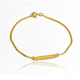 Descubra la elegancia y exclusividad de la Pulsera Square Bismarck en Oro 18K de Joyería Caracas. Con su diseño único y sofisticado, esta pulsera es una pieza imprescindible en su colección de joyas. Con una garantía para toda la vida, esta pulsera es más que un accesorio, es una inversión en calidad y estilo.