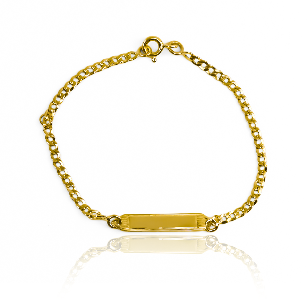 Descubre la elegancia y exclusividad de la Pulsera Square Cubana seguida. Hecha con oro 18K y garantía para toda la vida por Joyería Caracas. Completa tu look con esta pieza de lujo que te acompañará para siempre.