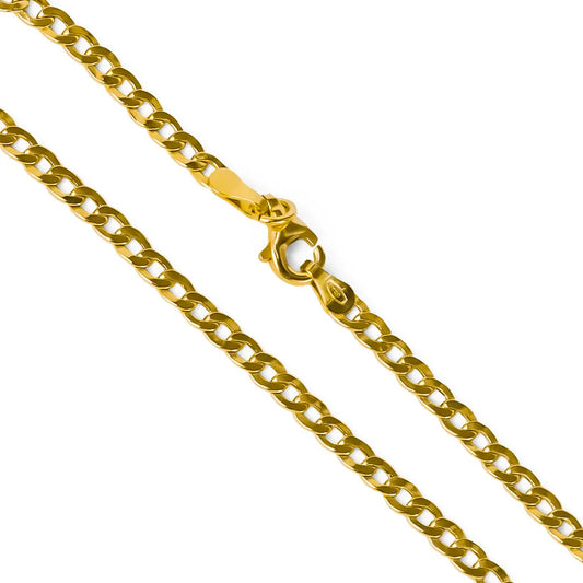 Pulsera Cubana seguida MP de oro 18k de Joyería Caracas, Cuenta con garantía de por vida.