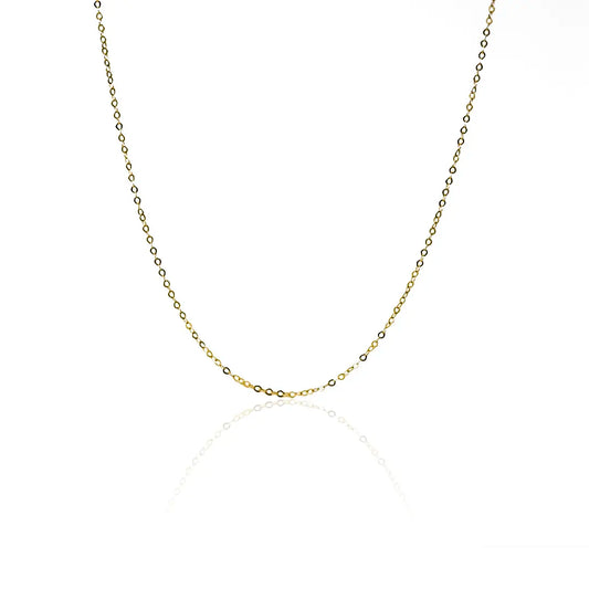 la Cadena Seguida super skinny E45 de Joyería Caracas es una joya de oro 18k que garantiza un estilo de vida único. Con garantía para toda la vida