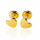 Descubre la elegancia y la exclusividad con nuestros Topitos Corazón media caña. Confeccionados en oro 18K y elaborados por Joyería Caracas, cada par viene con nuestra garantía para toda la vida. Haz una declaración de amor y estilo con estos topitos, ¡un verdadero tesoro para toda la vida!