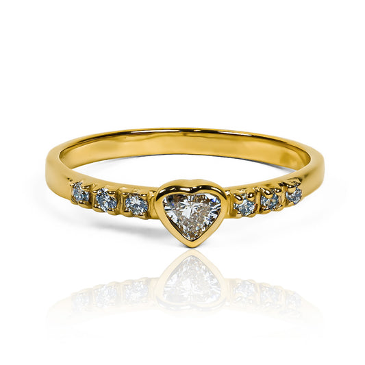 anillo de compromiso Coeur Diamonds es el regalo perfecto para expresar tu amor eterno. Con una hermosa joyería caracas y elaborado en oro 18 k, cuenta con un certificado de calidad y garantía para toda la vida. 