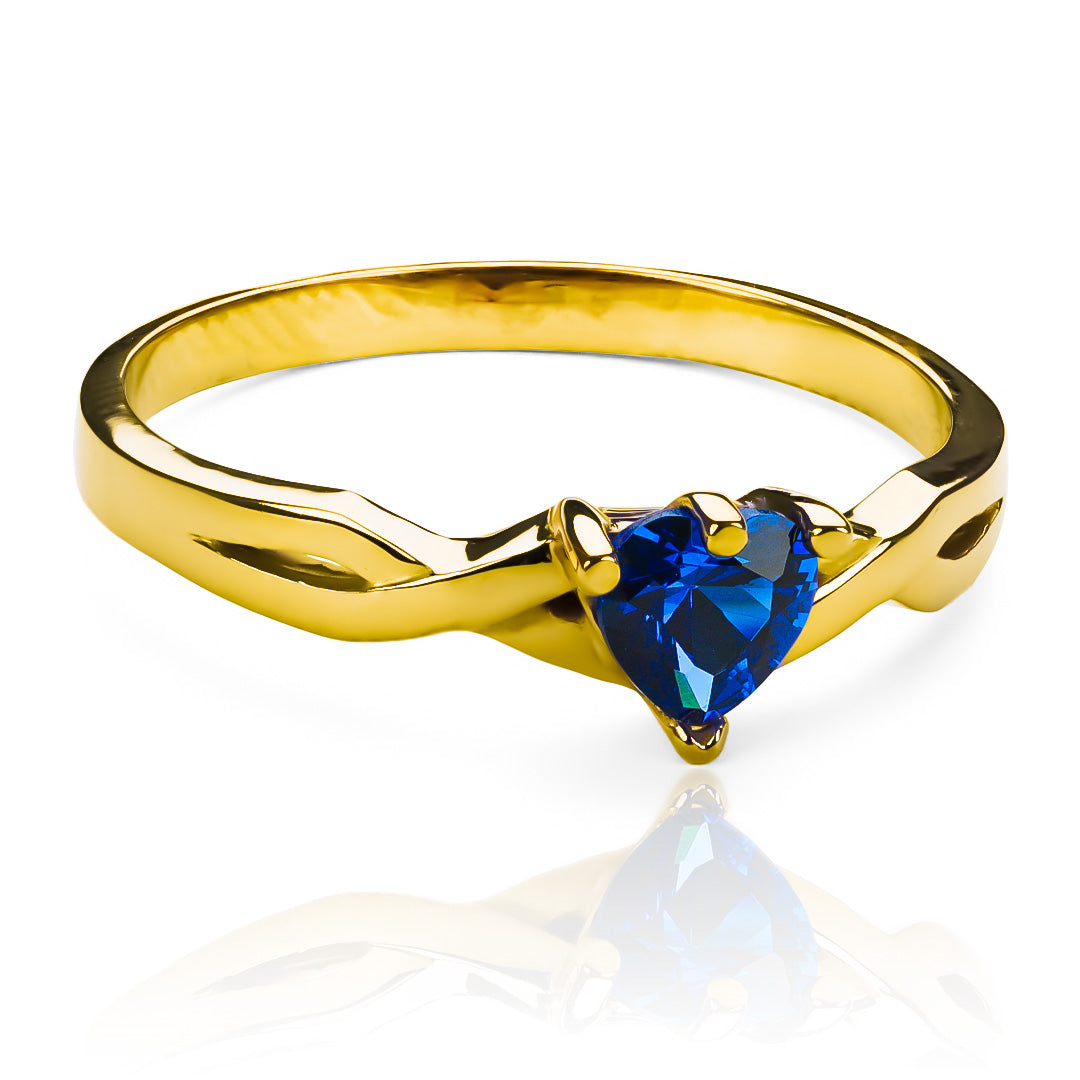 anillo de compromiso blue heart es una joya de alta calidad de nuestra exclusiva línea de joyería Caracas. Hecho de oro de 18 quilates y con certificado de calidad y garantía de por vida