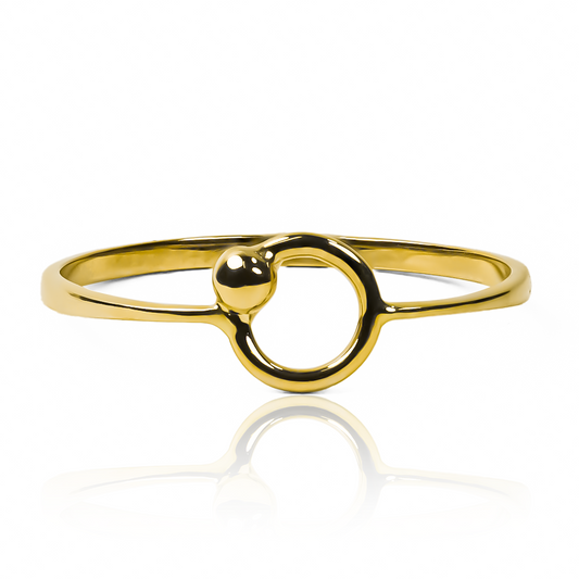 anillo Circle of Life Ring es la joyería Caracas perfecta para cualquier ocasión. Hecho con elegante oro 18k, este anillo simboliza la eternidad y viene con una garantía de por vida.