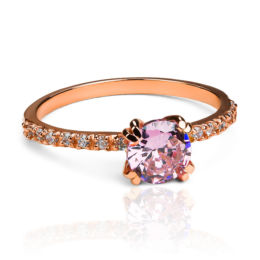  anillo de compromiso Pink Claw es una verdadera joya de la joyería Caracas. Está hecho de oro 18k y cuenta con un certificado de calidad que garantiza su belleza y durabilidad de por vida. 