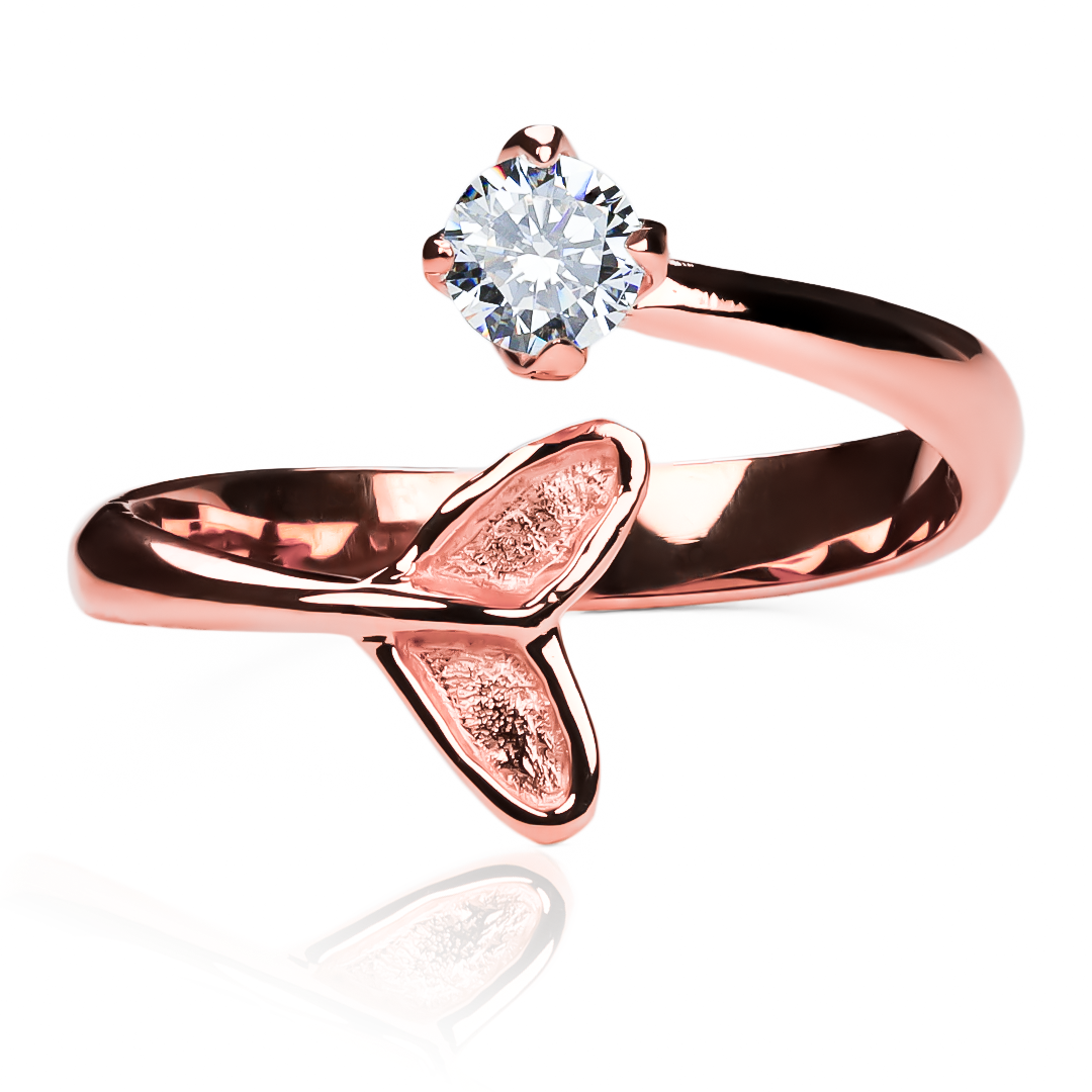 anillo dolphin crystal de joyería caracas es una pieza de lujo en oro 18k que te garantiza elegancia y exclusividad. Cada detalle de su diseño evoca la gracia y el encanto del delfín, símbolo de la felicidad y el amor en la mitología. Con garantía de por vida