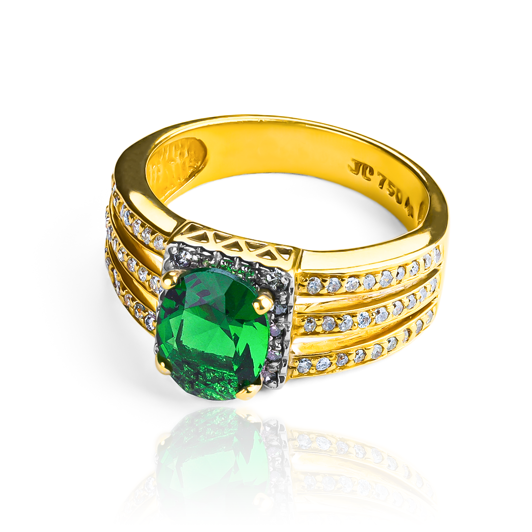 anillo jungle ring de joyeria caracas es una verdadera obra de arte. Hecho de oro 18k, su diseño único evoca la belleza y el misterio de la jungla. Con garantía de por vida