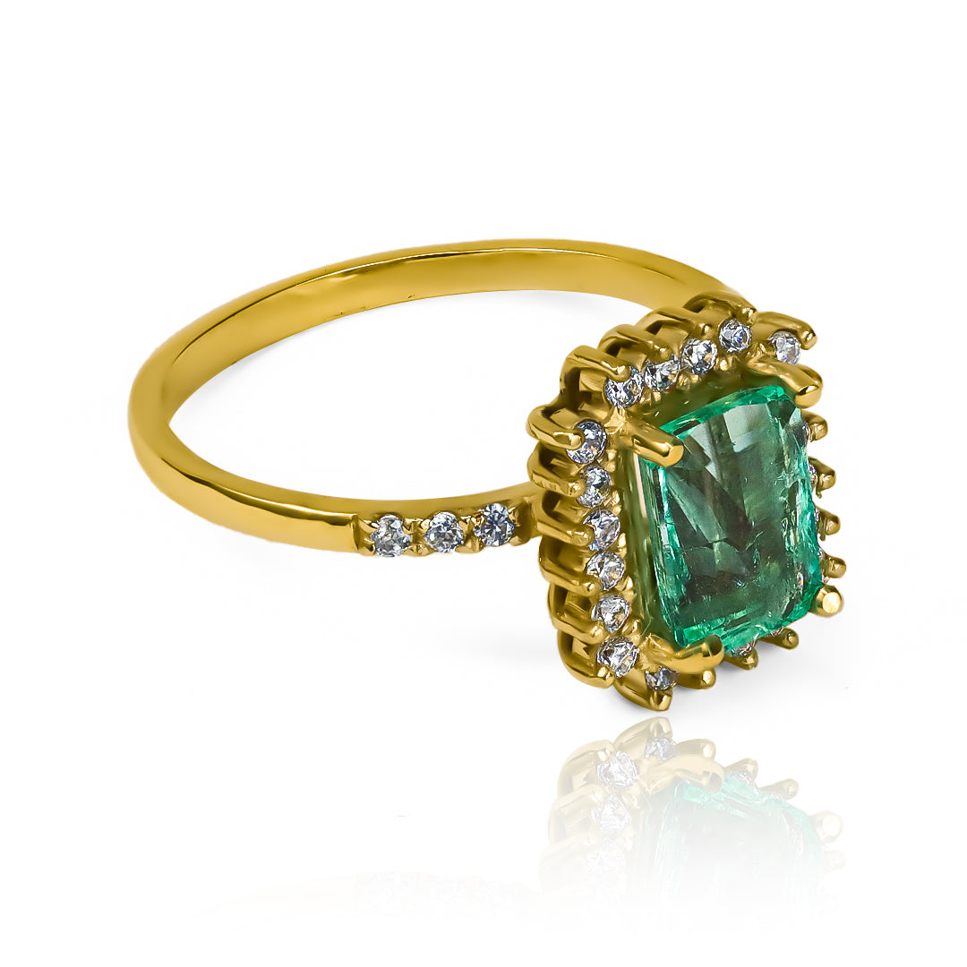  anillo de compromiso Lady square III es una joya de alta calidad, elaborada en oro 18k y certificada por su durabilidad y elegancia. Con un diseño exclusivo de Joyería Caracas, este anillo es un símbolo perfecto de amor y compromiso para toda la vida. 