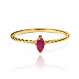  anillo lazo marquise es una joya exclusiva de oro 18k de la joyería Caracas. Su elegante diseño en forma de lazo marquise es garantía de durabilidad por toda la vida. 