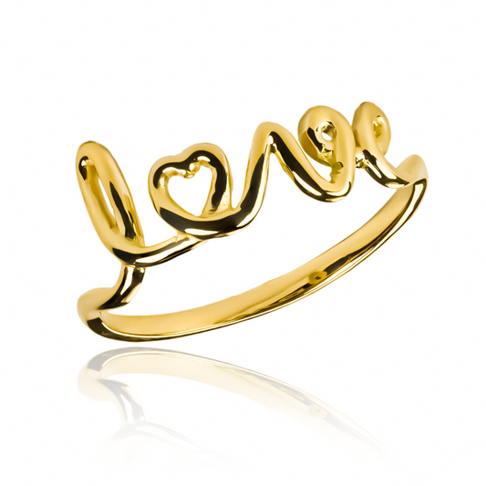 anillo love ring es una verdadera joya de nuestra línea de joyería caracas. Confeccionado en oro 18k y con una garantía para toda la vida